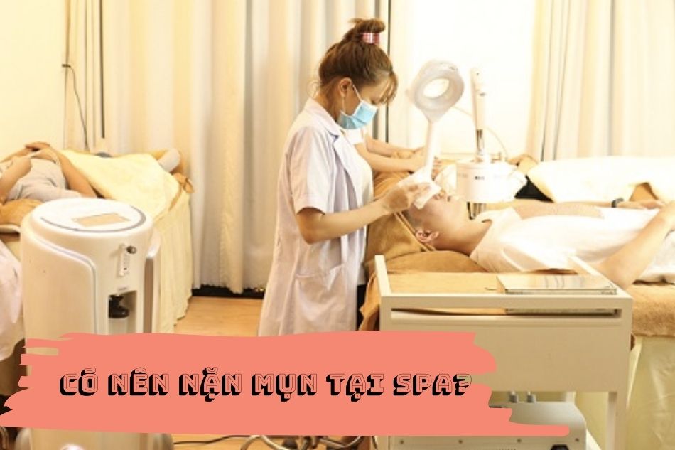 Phun oxy tươi trị mụn spa Phun oxy tươi trị mụn spa