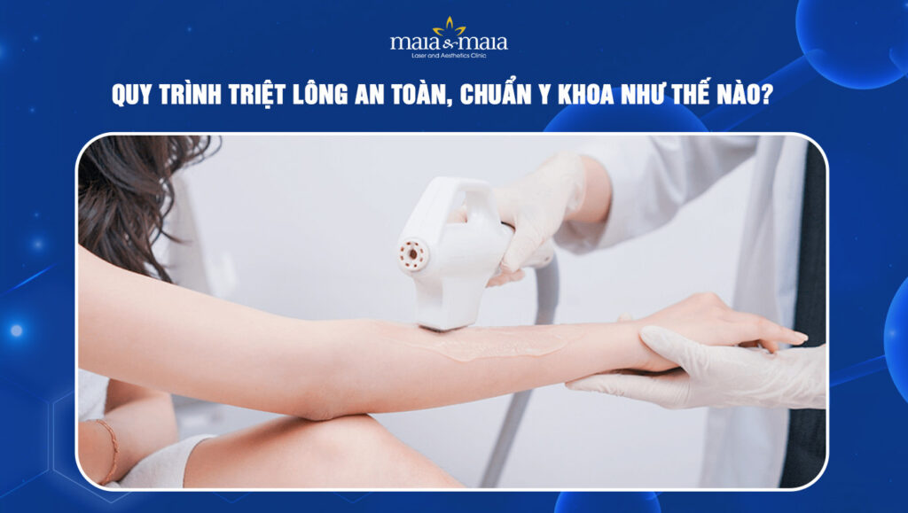 cạo lông trước khi triệt lông