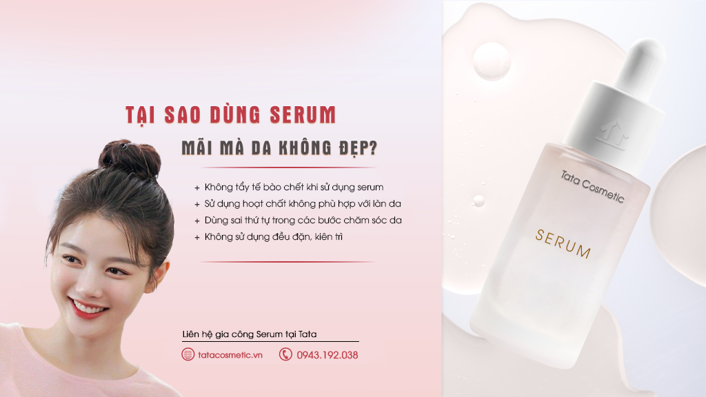 dùng nhiều serum